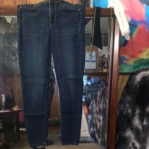 Dark Blue Denim Jeans